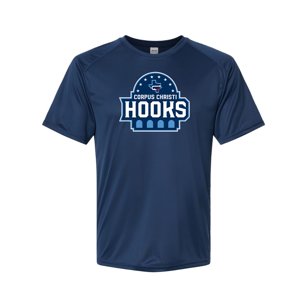 Men's Corpus Christi Hooks Logo Performance T-Shirt