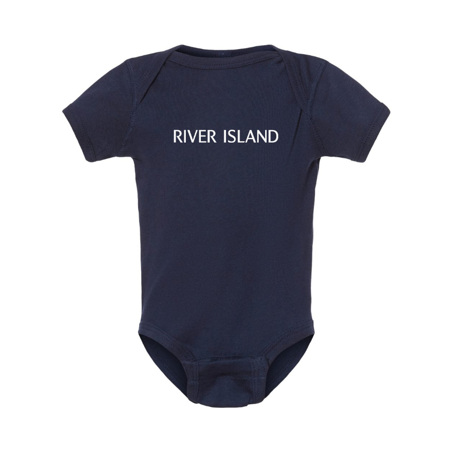 River Island  Logo  Baby Onesie Romper