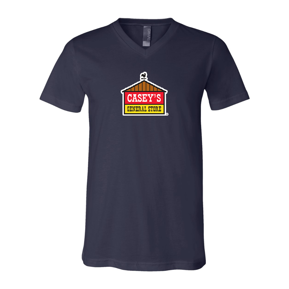 Casey's General Store BELLA  CANVAS - Jersey V-Neck T-Shirt