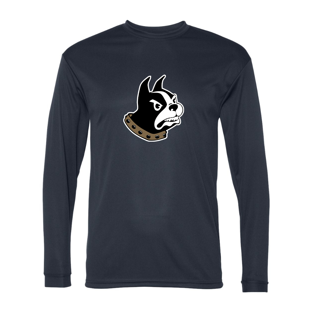 Men's Woffrd Terriers Performance Long Sleeve T-Shirt