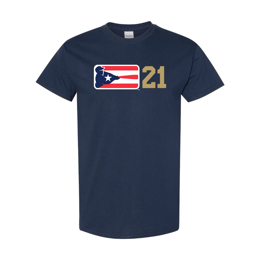 Men's  Liga de Beisbol Profesional Roberto Clemente Logo Cotton T-Shirt