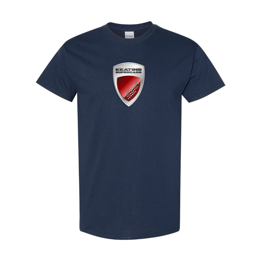 Men's Keating-Supercars Logo Cotton T-Shirt