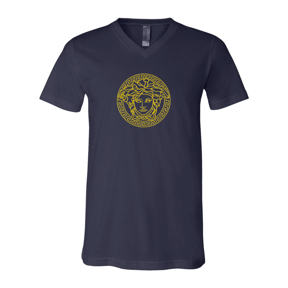 Versace Thumbnail BELLA  CANVAS - Jersey V-Neck T-Shirt