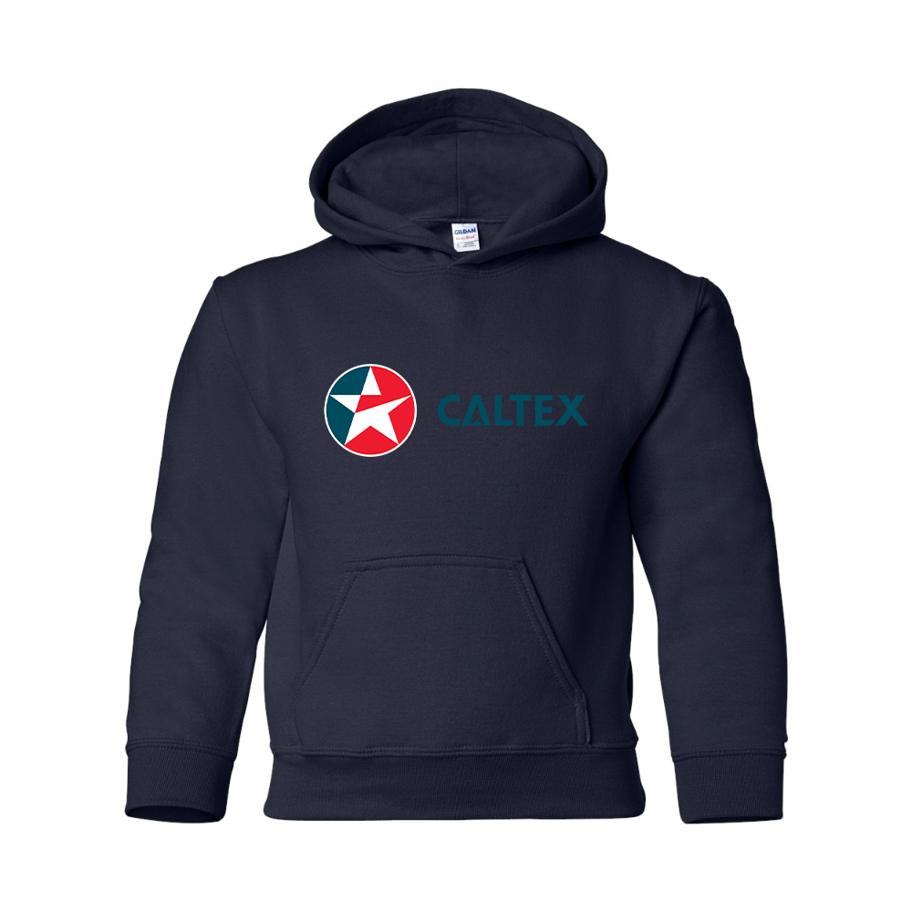 Youth  Caltex Gas Station Gildan Heavy Blend  Hooded Sweatshirt