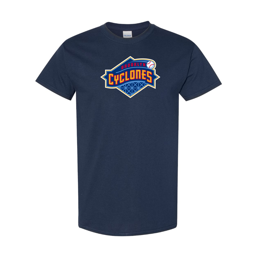 Men's Brooklyn Cyclones Logo Cotton T-Shirt