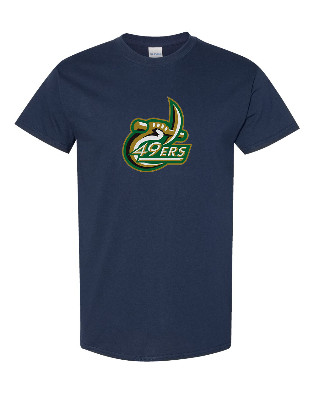 Men's Charlotte 49ers Gildan Heavy Cotton T-Shirt