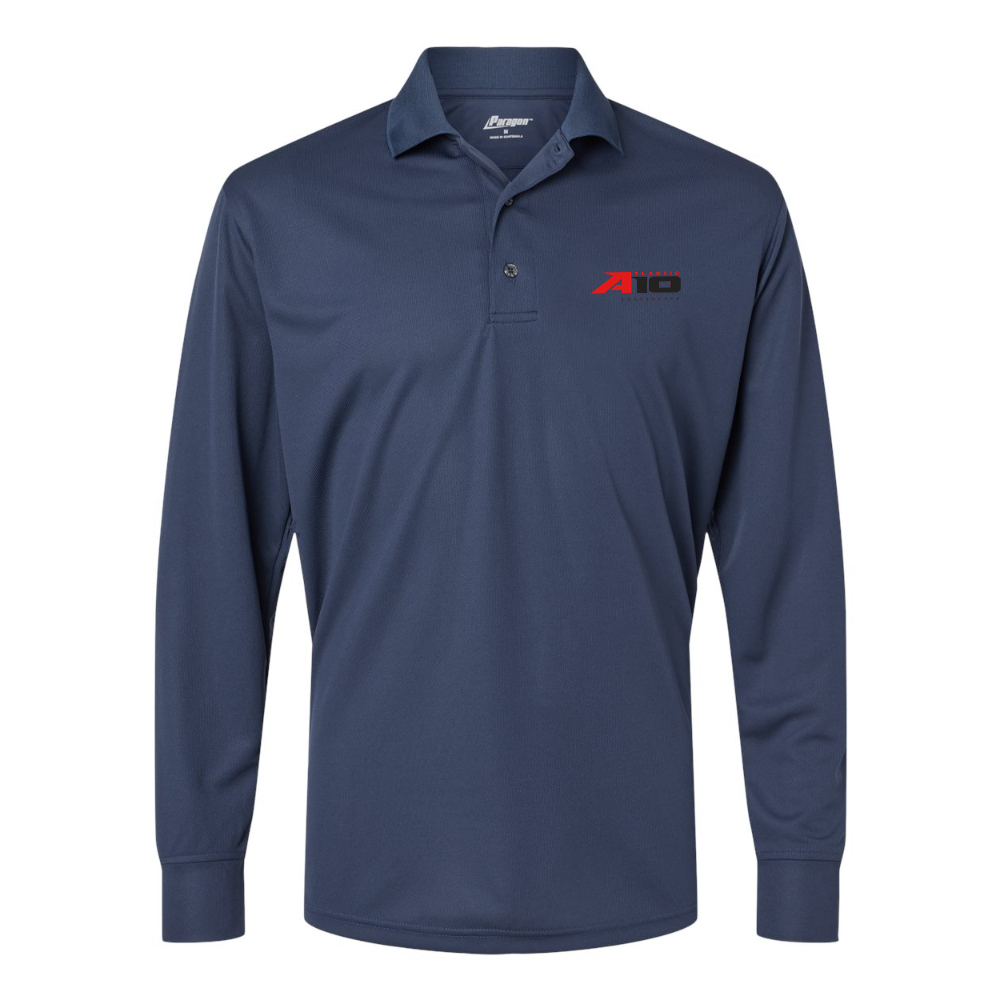 Men's  Atlantic 10 Conference Paragon Prescott Long Sleeve Polo