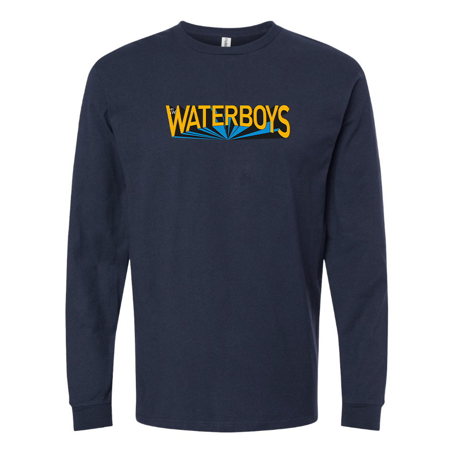 Men's The Waterboys  Logo  Cotton Long Sleeve T-Shirt