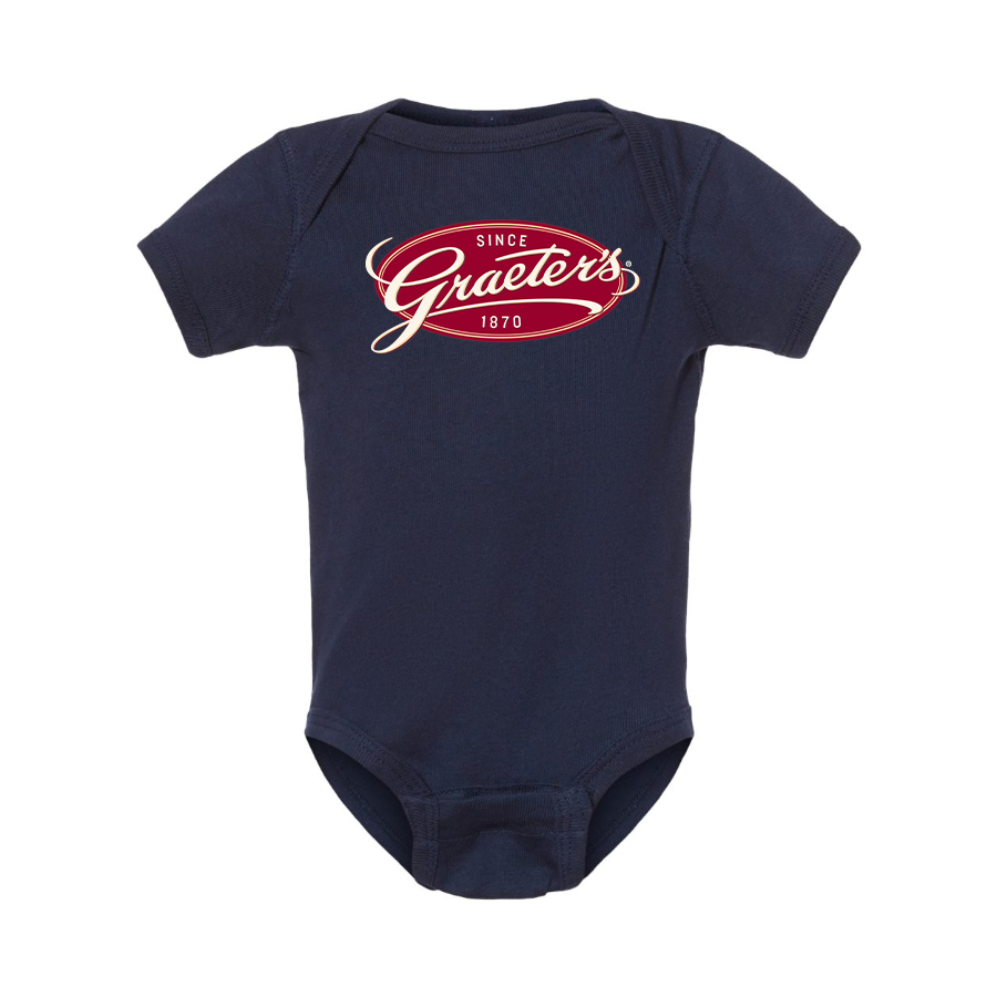 Graeters Logo Baby Onesie Romper
