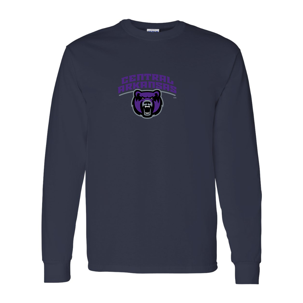 Men's Central Arkansas Bears  Gildan Heavy Cotton Long Sleeve T-Shirt