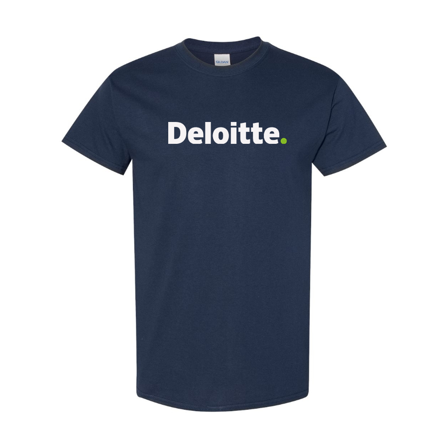 Men's Deloitte Logo Cotton T-Shirt