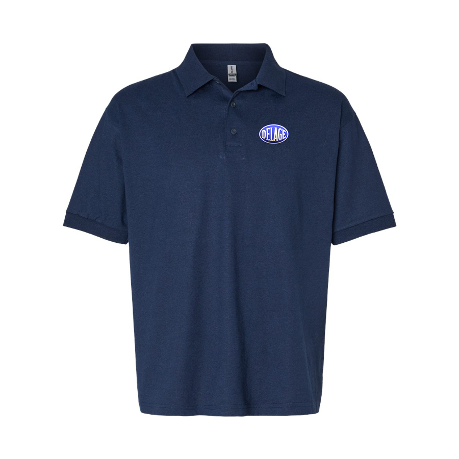 Men's Delage Logo Dry Blend Polo