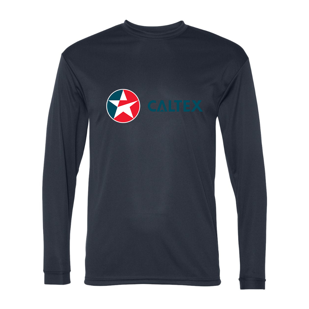 Men's Caltex Gas Station  Performance Long Sleeve T-Shirt