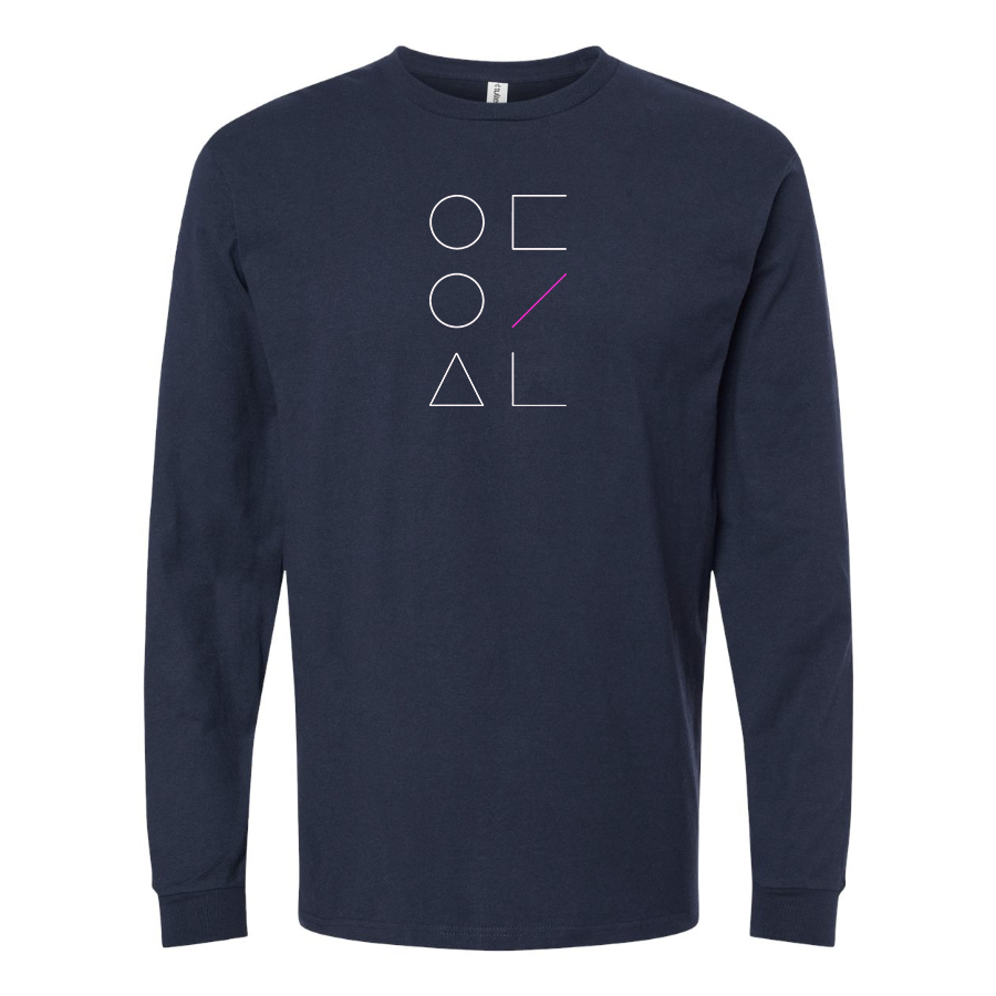Men's  LOONA Logo Cotton Long Sleeve T-Shirt