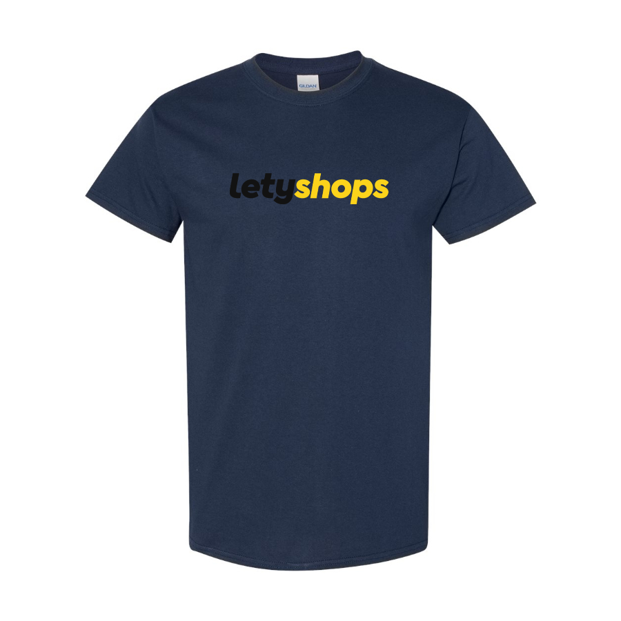Men's LetyShops Logo Cotton T-Shirt