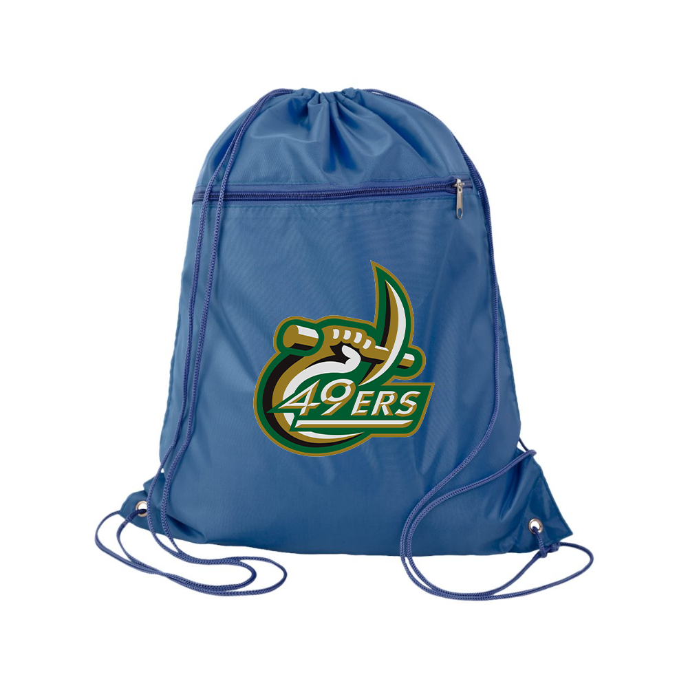 Charlotte 49ers Q-Tees - Polyester Cinchpack