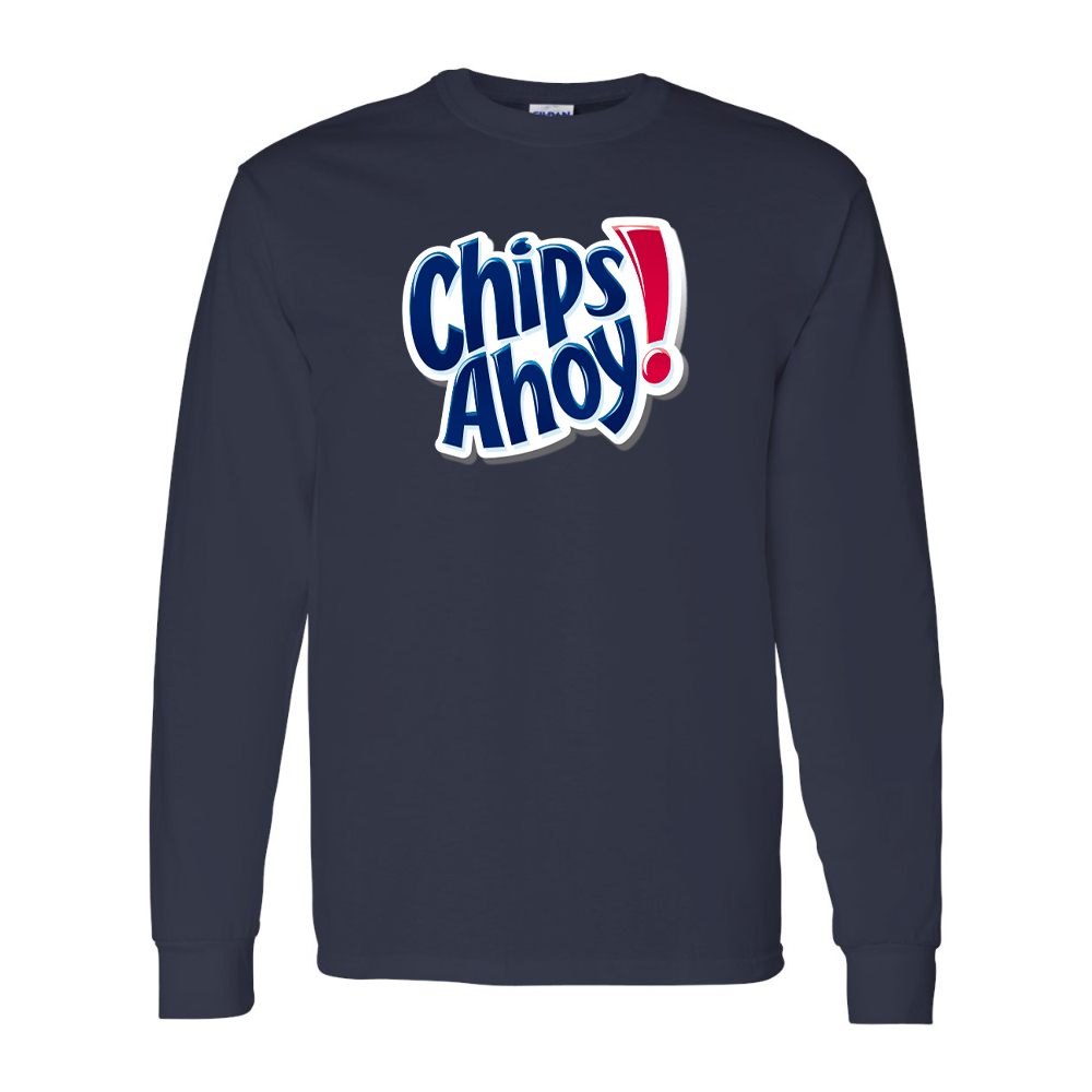 Men's Chips Ahoy Gildan Heavy Cotton Long Sleeve T-Shirt