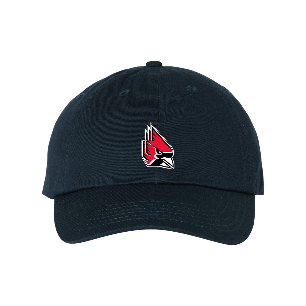 Ball State Cardinals   Valucap Adult Bio-Washed Classic Dad Hat