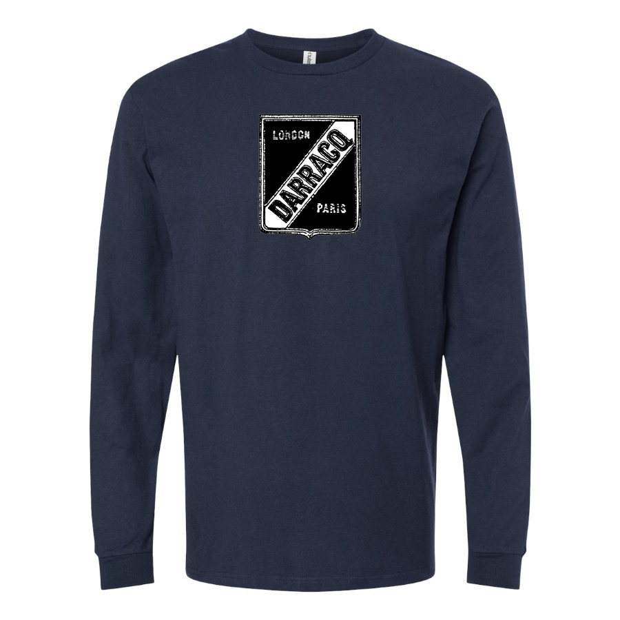 Men's Darracq Logo Cotton Long Sleeve T-Shirt