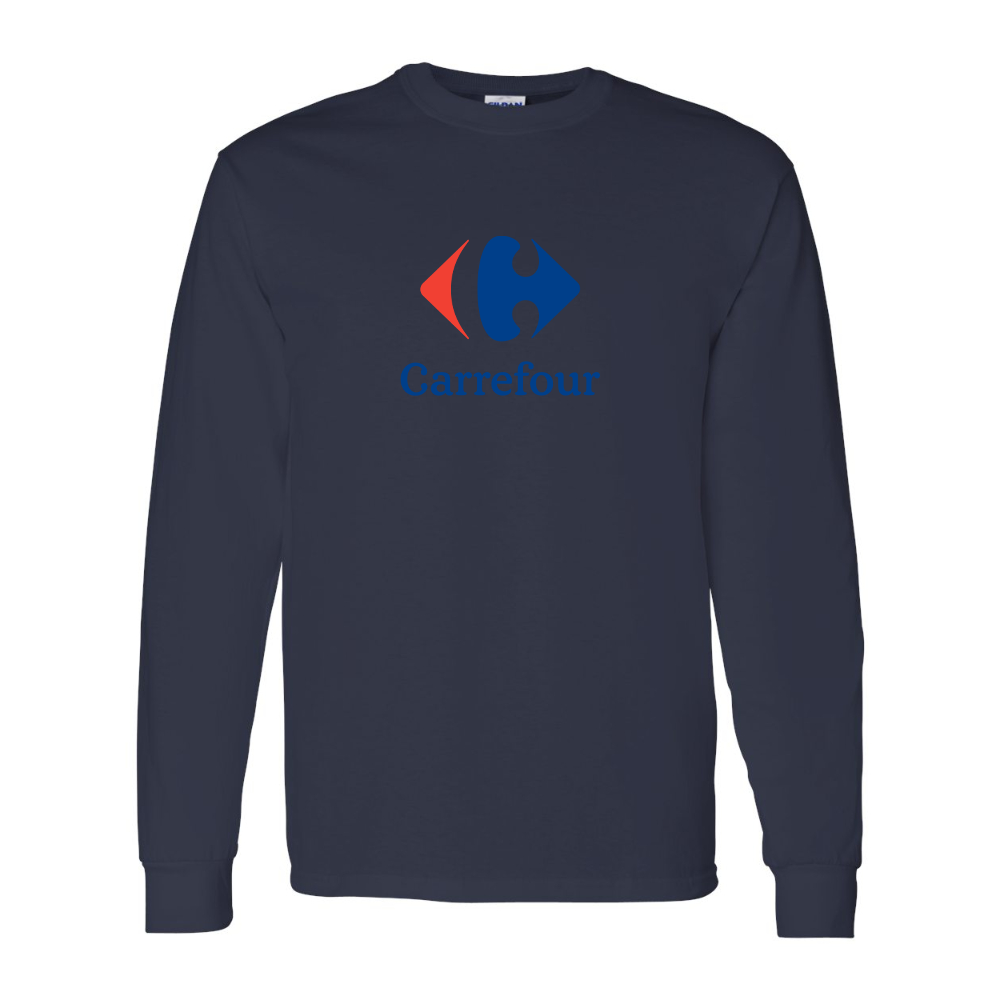 Men's Carrefour  Gildan Heavy Cotton Long Sleeve T-Shirt