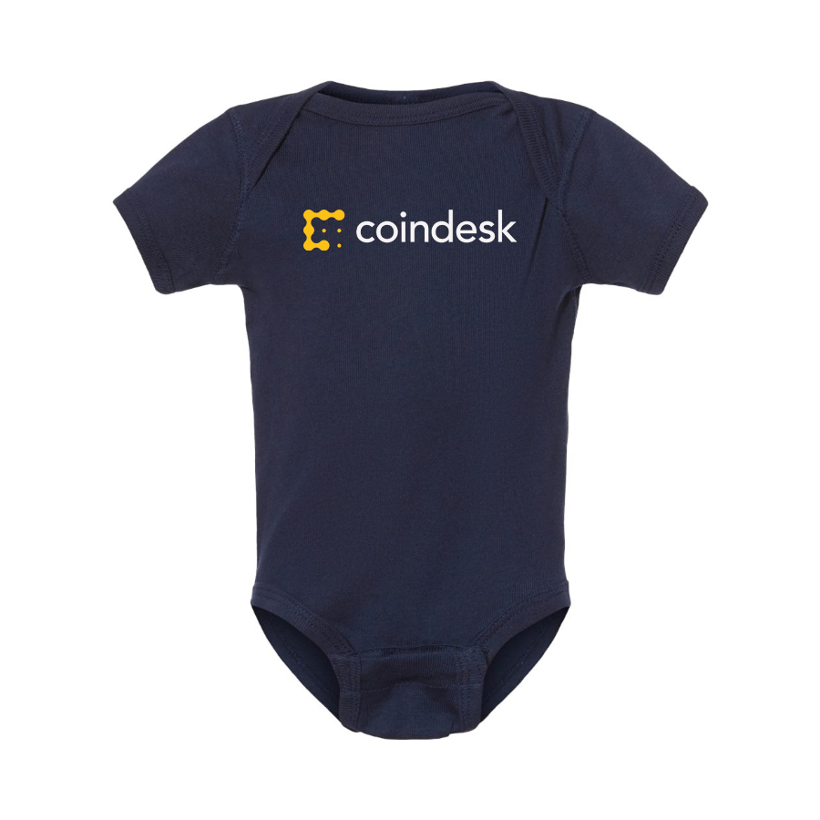 CoinDesk Logo Baby Onesie Romper