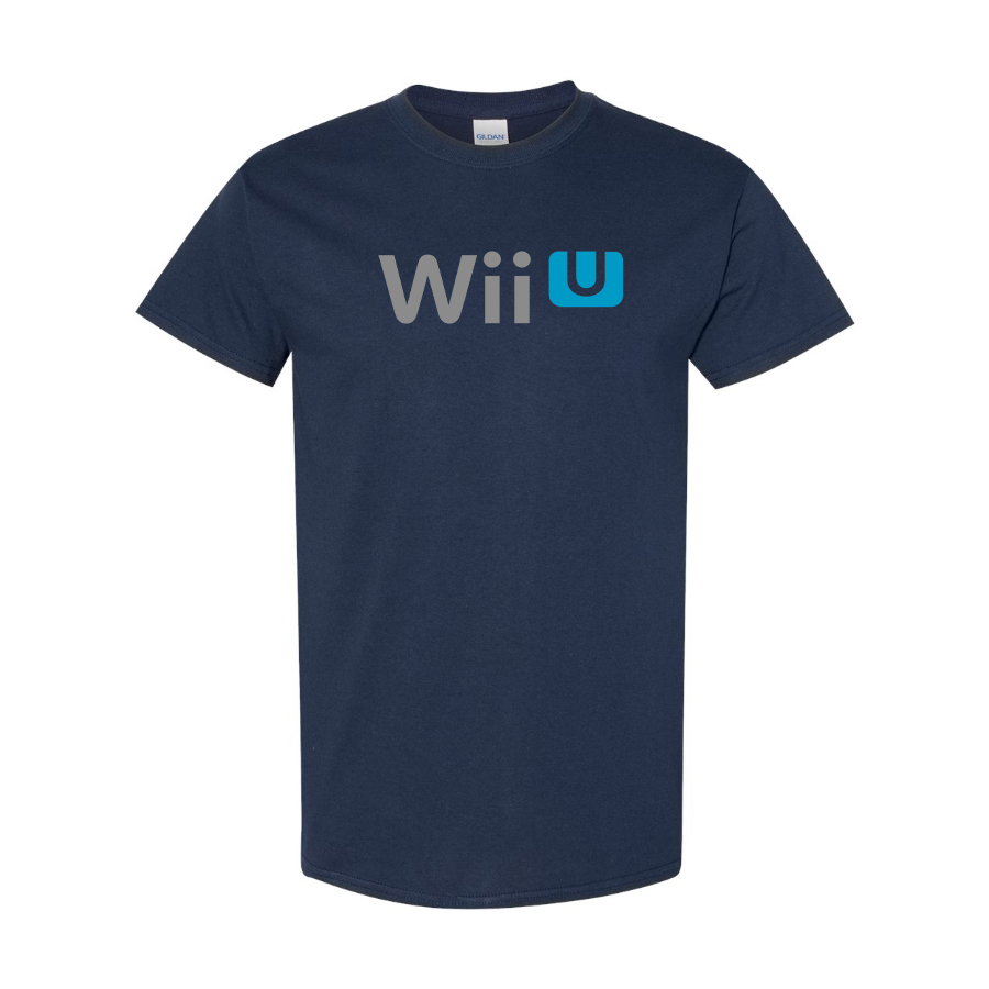 Men's Wii-U Logo Cotton T-Shirt