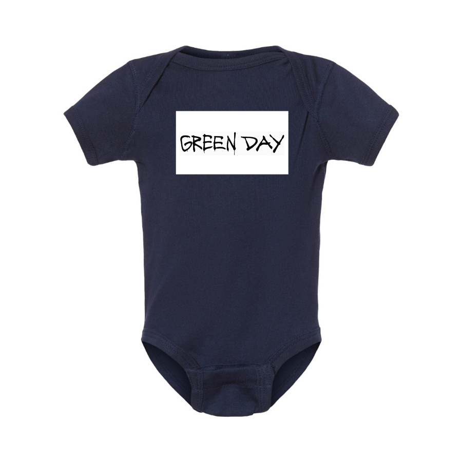 Green Day Logo Baby Onesie Romper