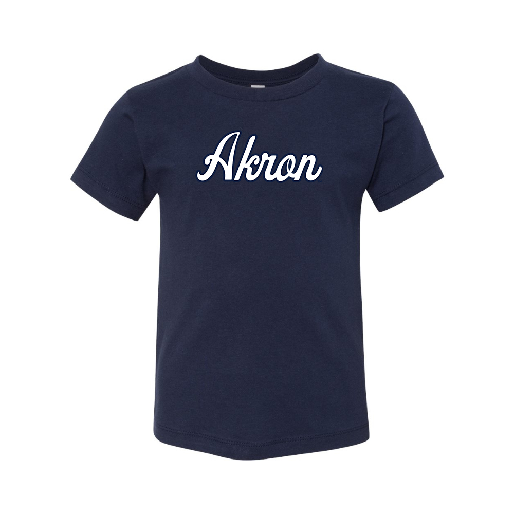 Akron Zips  BELLA  CANVAS Toddler Jersey Tee