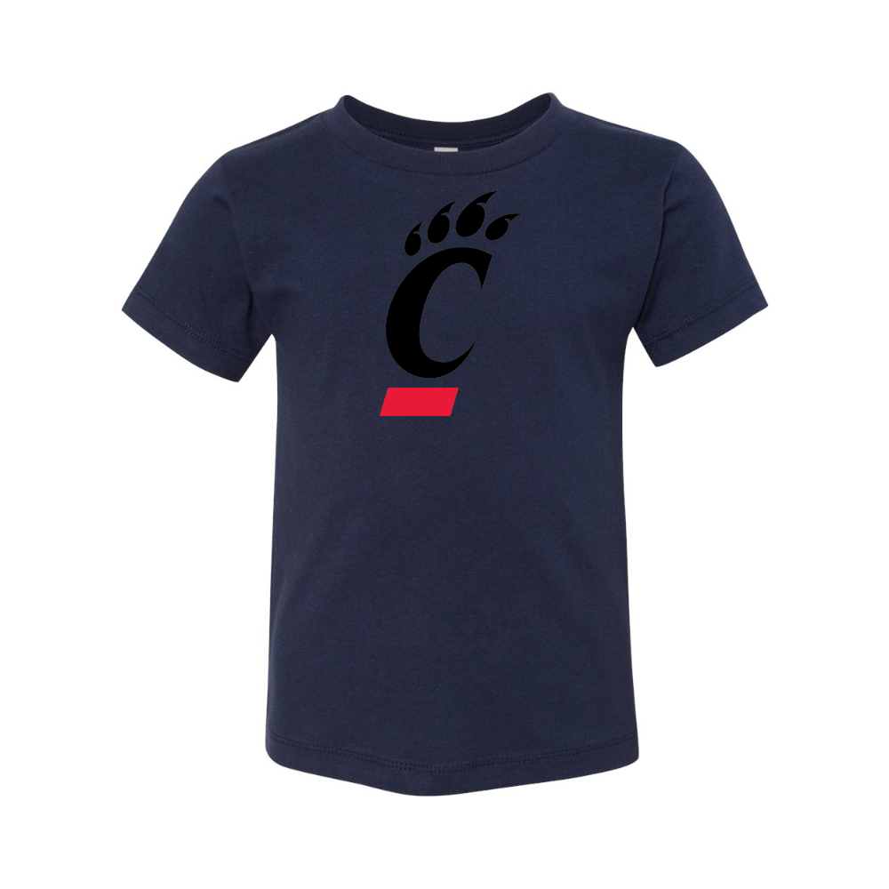 Cincinnati Bearcats BELLA  CANVAS Toddler Jersey Tee