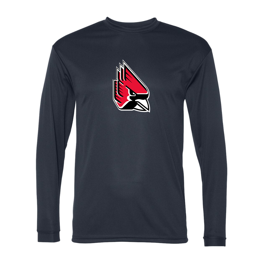 Men's Ball State Cardinals Performance Long Sleeve T-Shirt