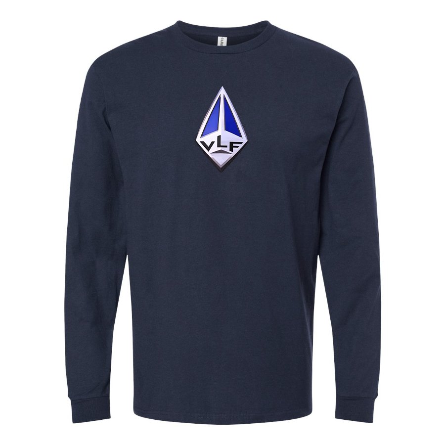 Men's VLF Logo  Cotton Long Sleeve T-Shirt