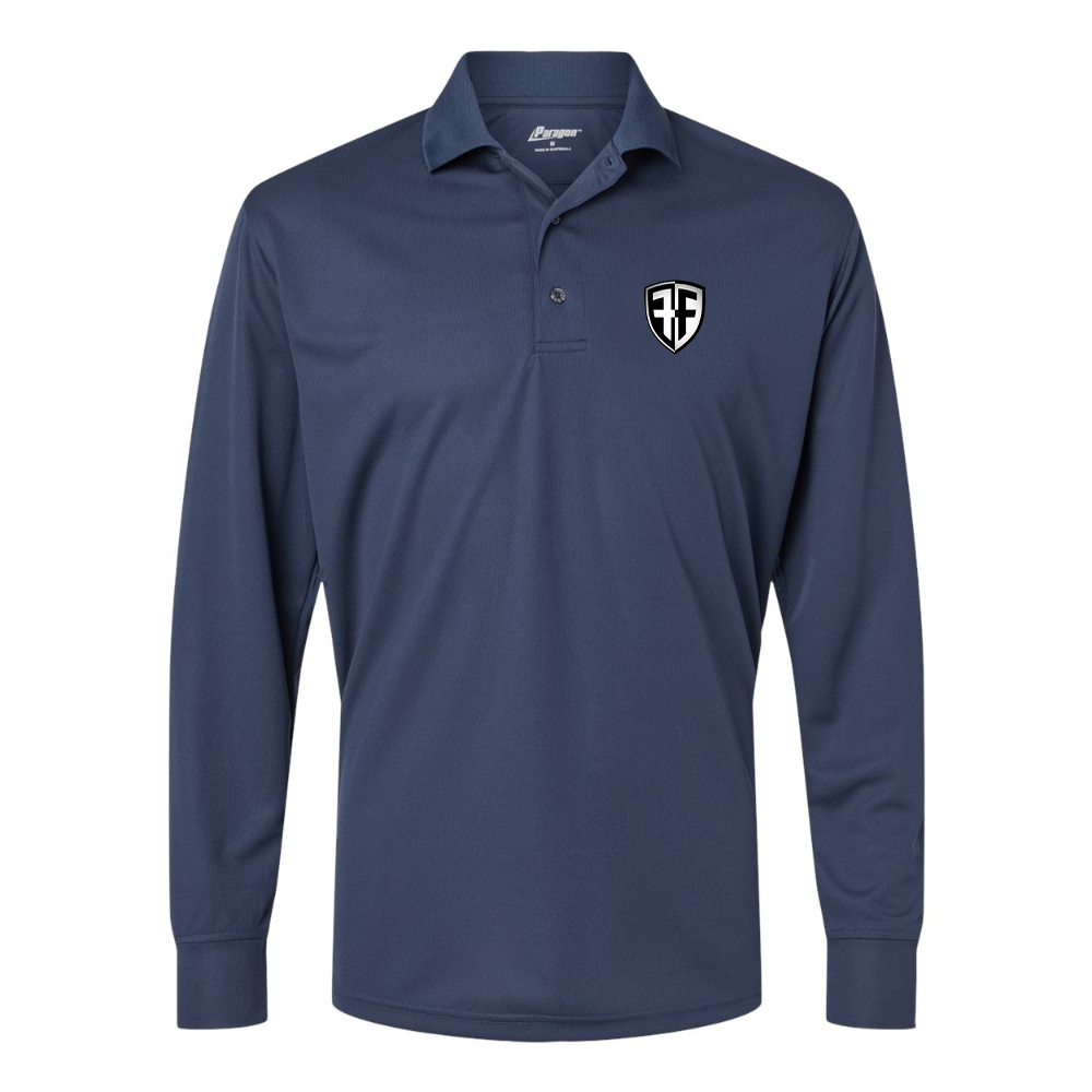 Men's Foffa Bike  Paragon Prescott Long Sleeve Polo