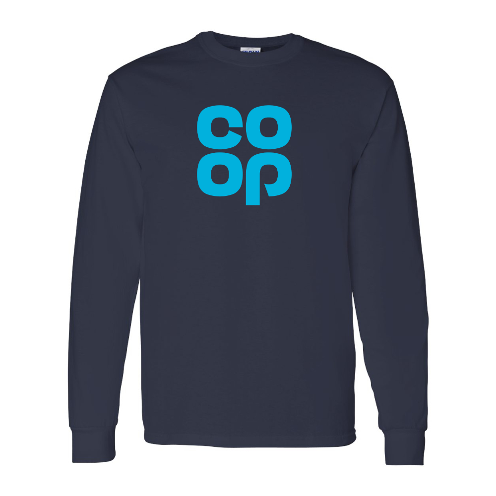 Men's CoOp Gildan Heavy Cotton Long Sleeve T-Shirt