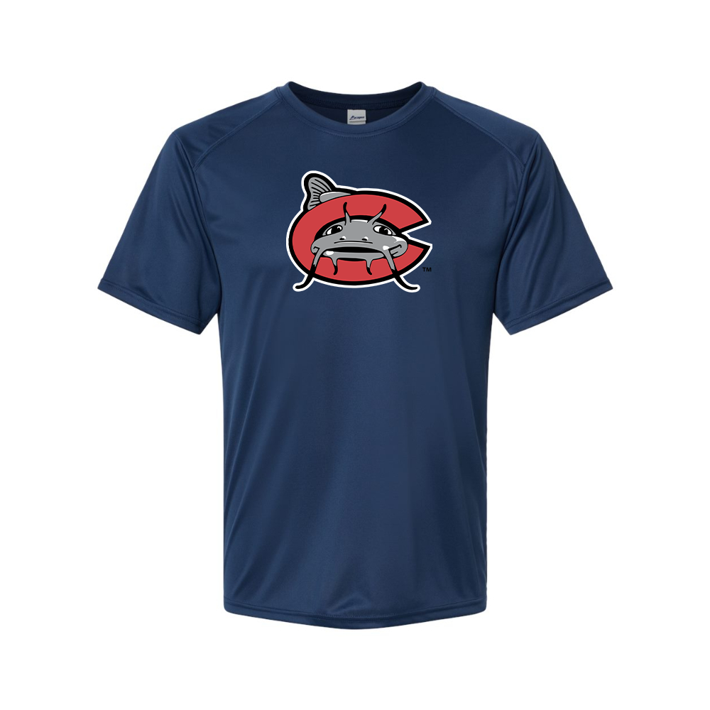 Men's Carolina Mudcats Logo Performance T-Shirt