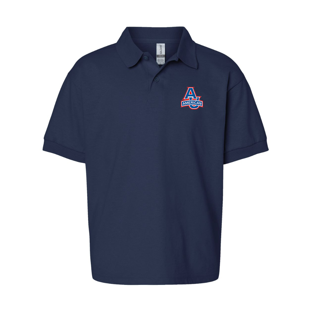 Youth   American Eagles  Gildan Dry Blend Jersey Polo