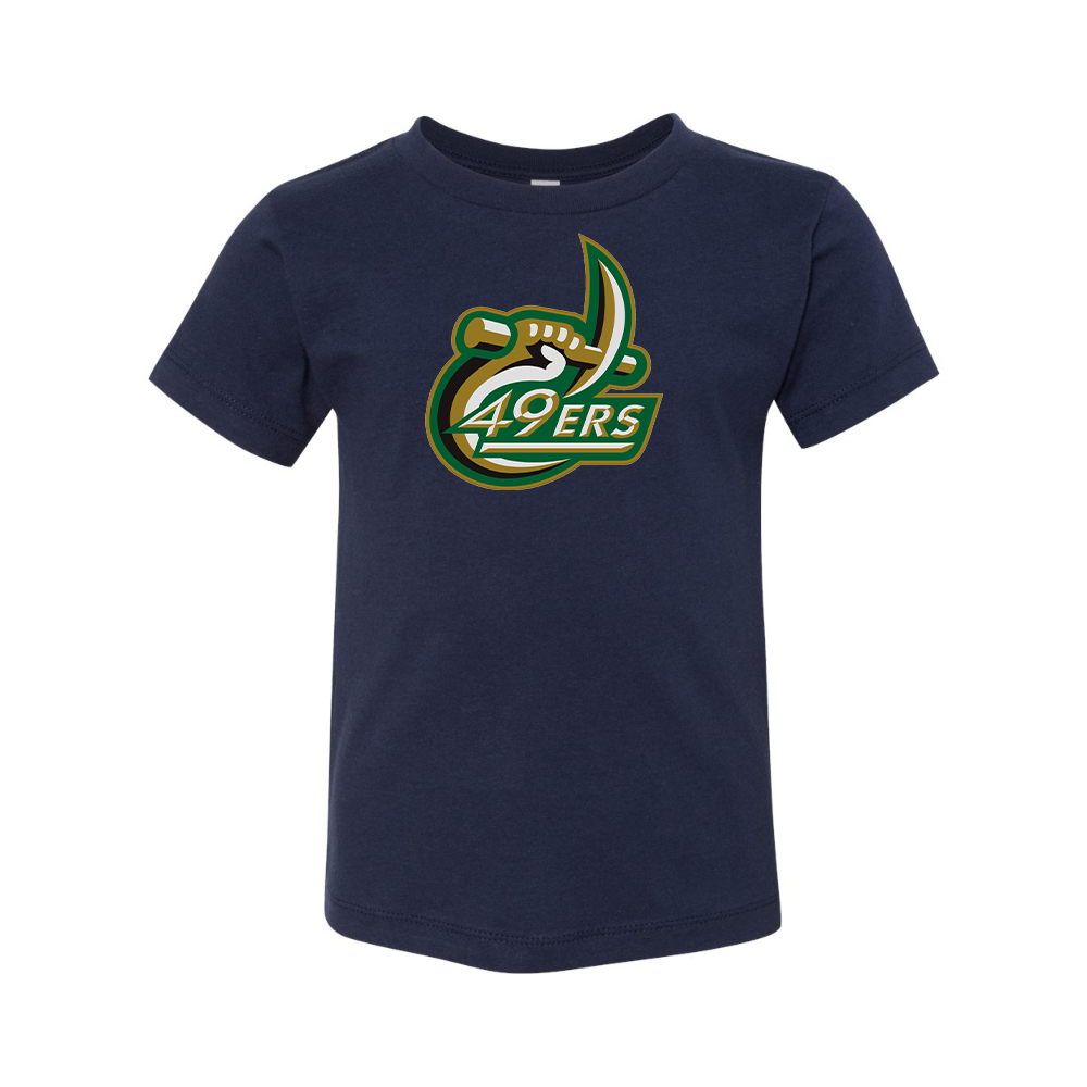 Charlotte 49ers BELLA  CANVAS Toddler Jersey Tee