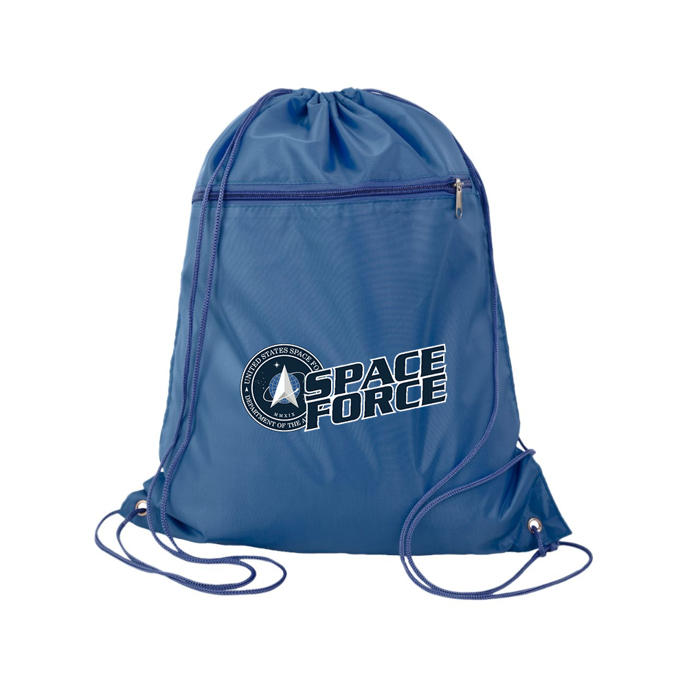 Space Force Q-Tees - Polyester Cinchpack
