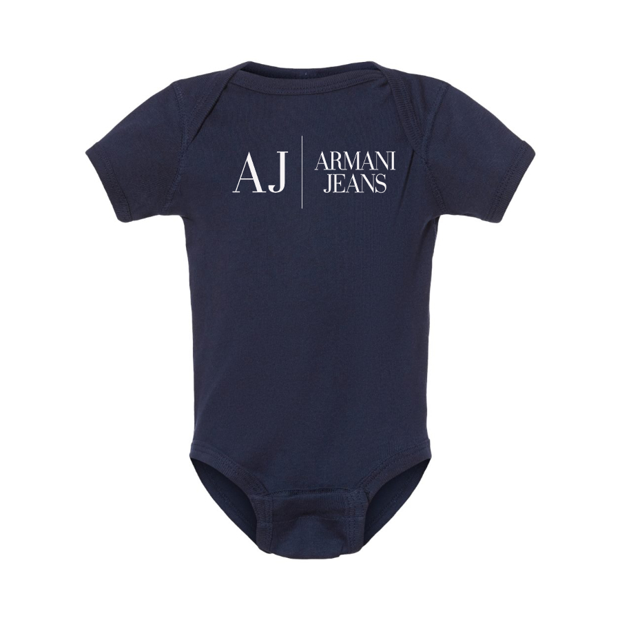 Armani Jeans Logo Baby Onesie Romper