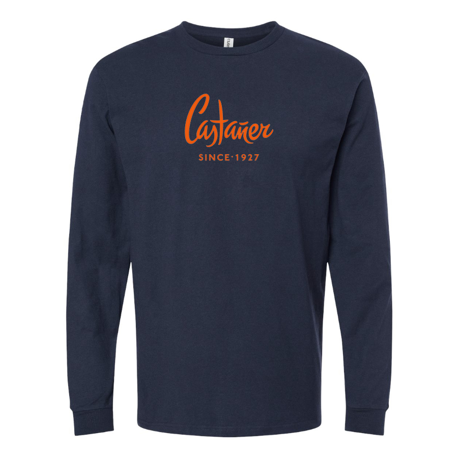 Men's Castaner Logo Cotton Long Sleeve T-Shirt
