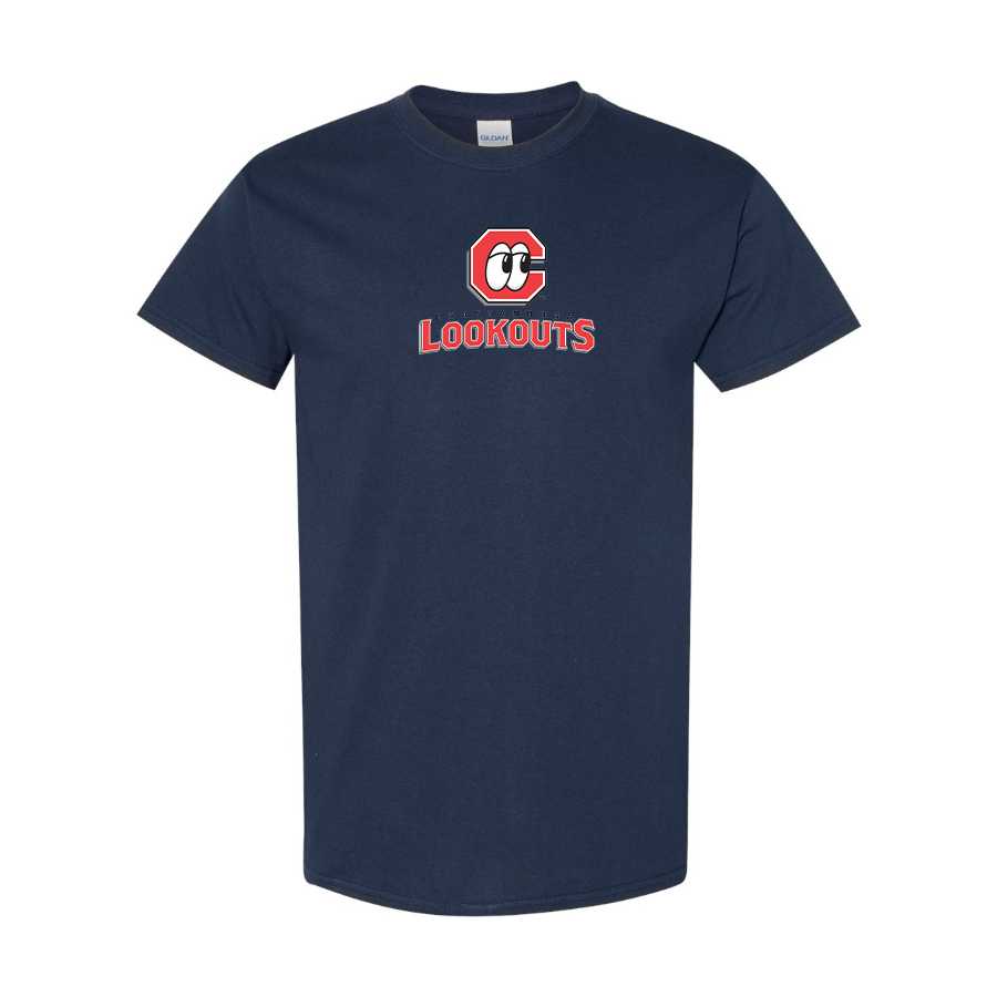Men's Chattanooga Lookouts  Logo Cotton T-Shirt