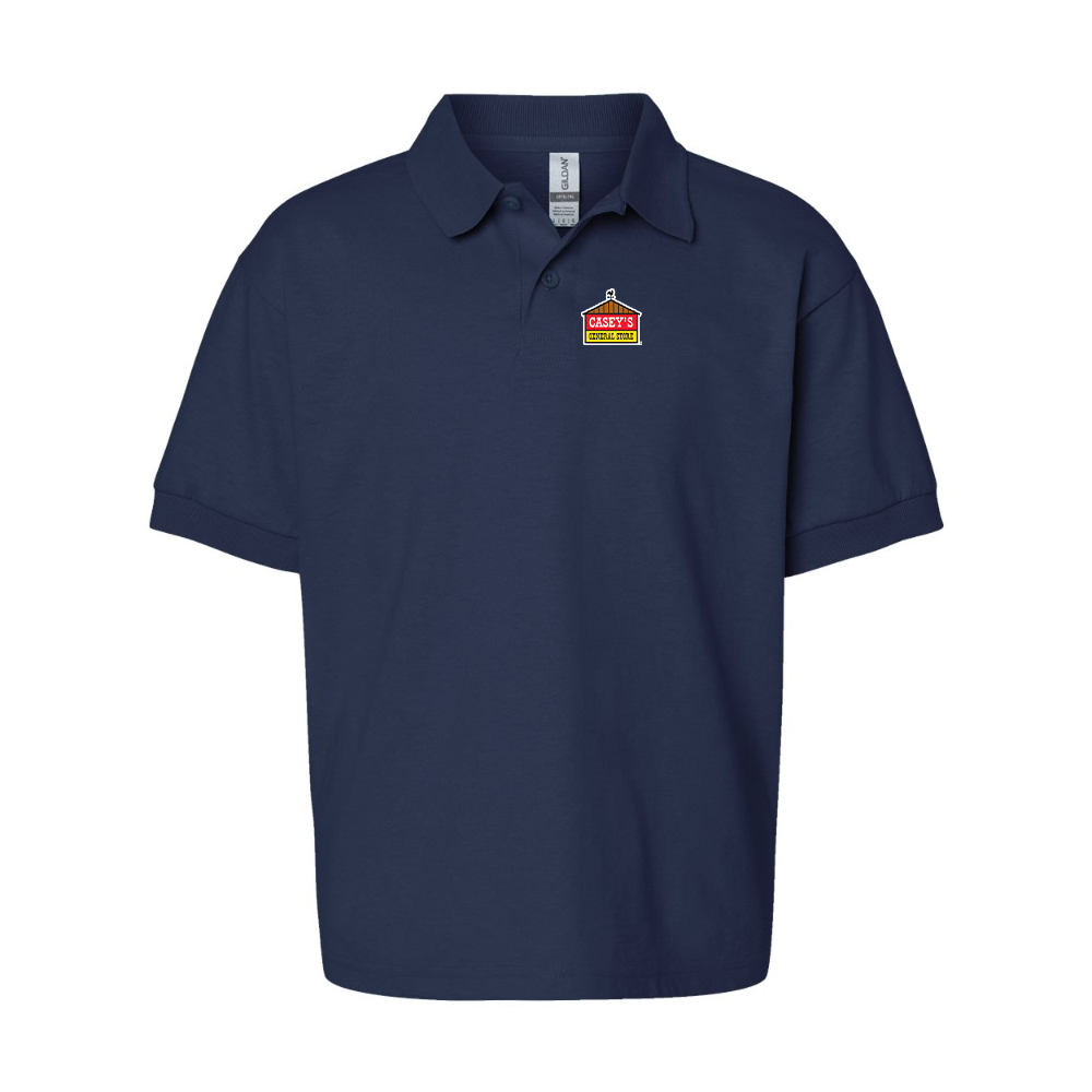 Youth  Casey's General Store  Gildan Dry Blend Jersey Polo