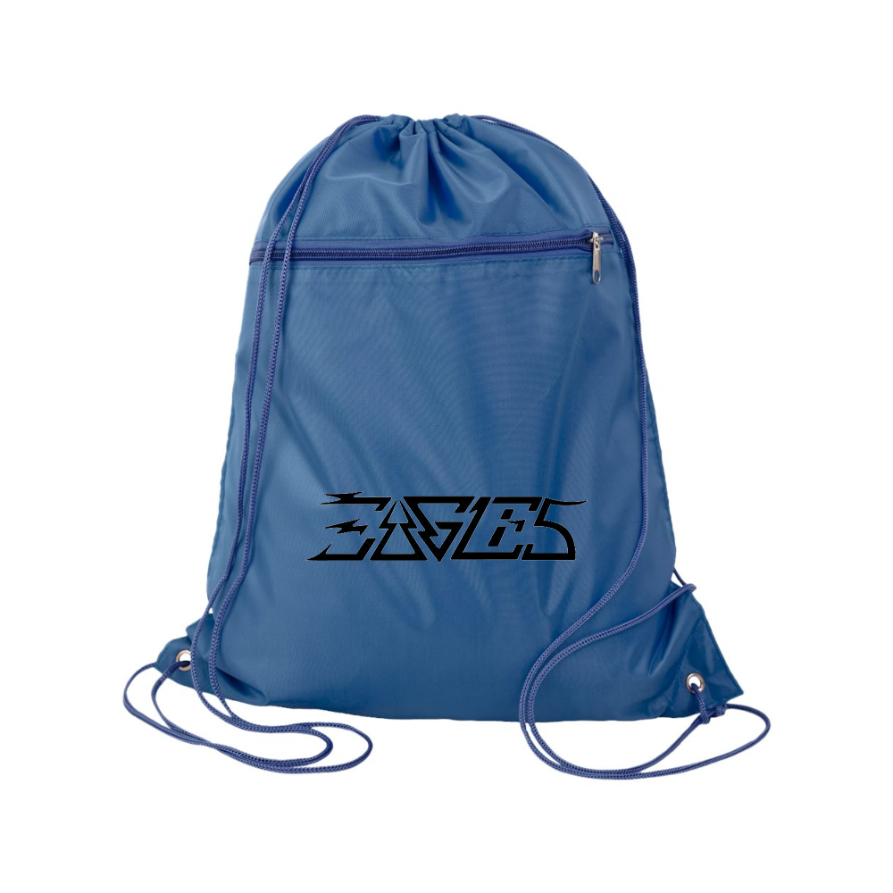 Eagles Q-Tees - Polyester Cinchpack
