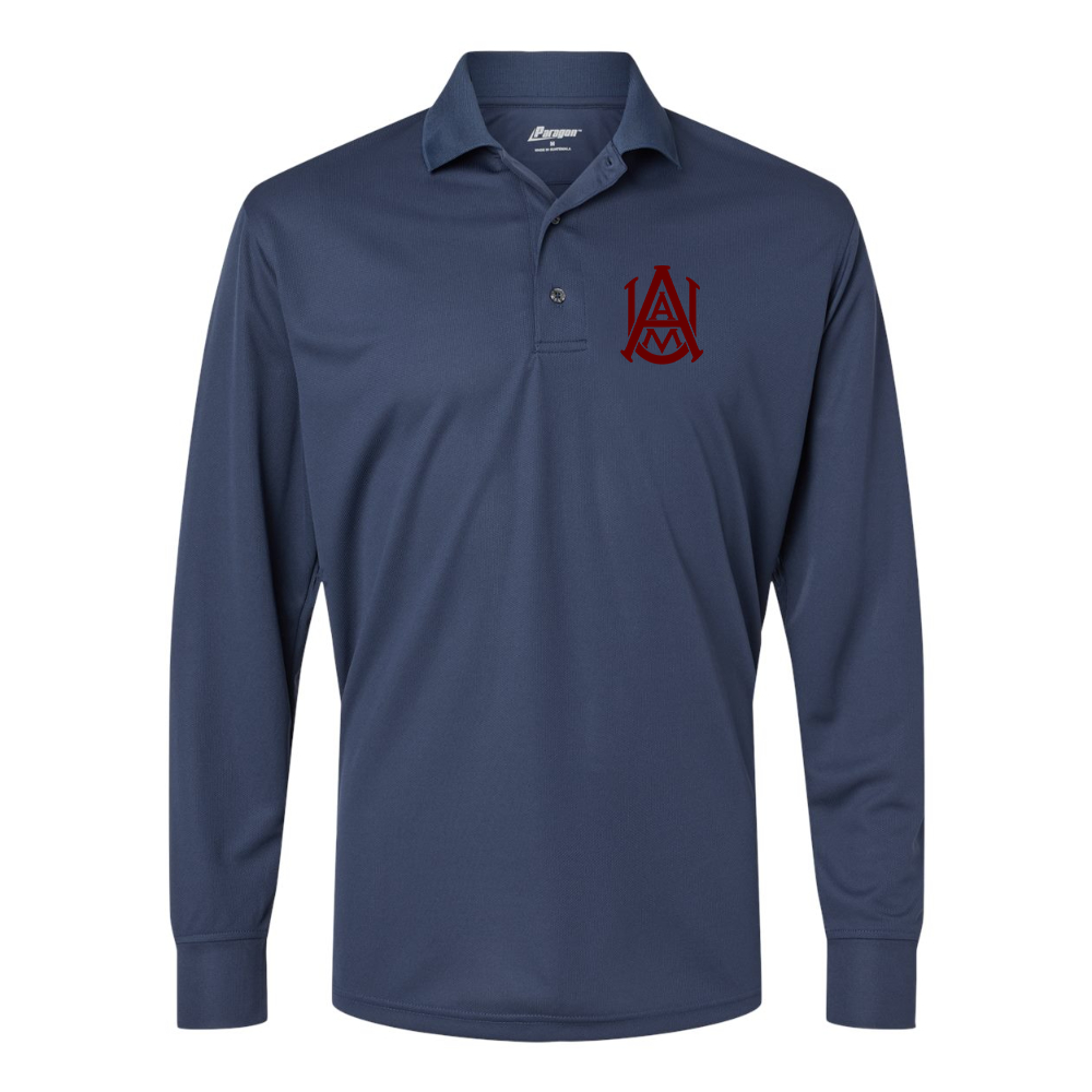 Men's Alabama AM Bulldogs  Paragon Prescott Long Sleeve Polo