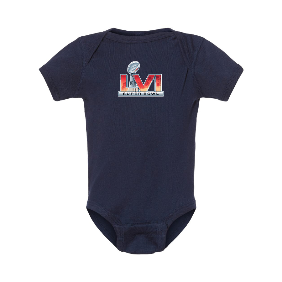 Superbowl LVI Logo Baby Onesie Romper