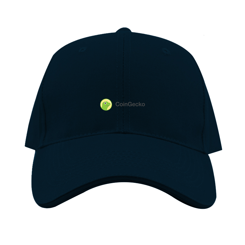 CoinGecko  Logo  Dad Baseball Cap Hat