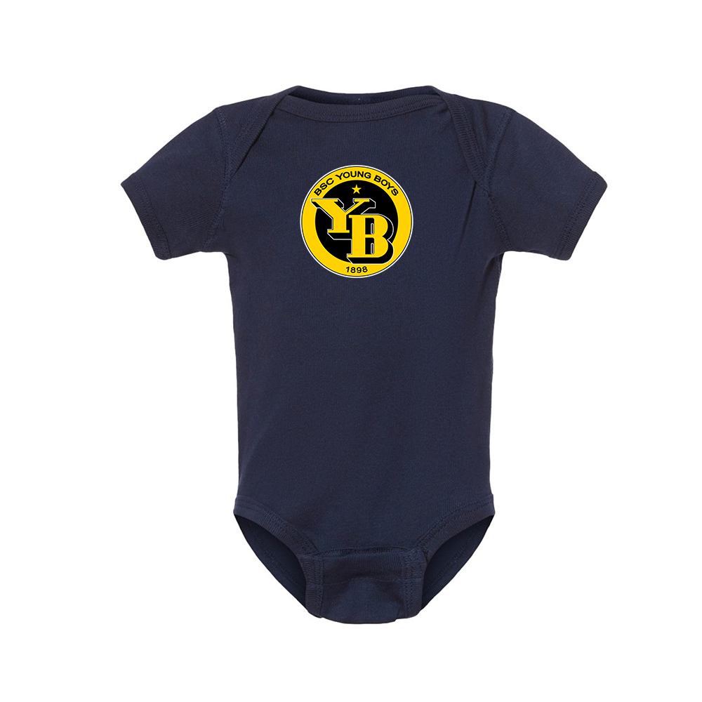 Young Boys Soccer Baby Onesie Romper