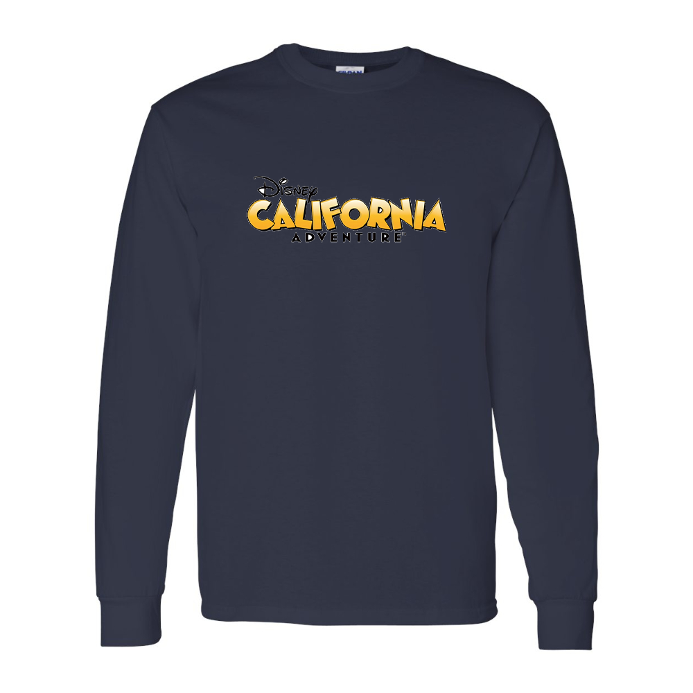 Men's Disney California Adventure Gildan Heavy Cotton Long Sleeve T-Shirt