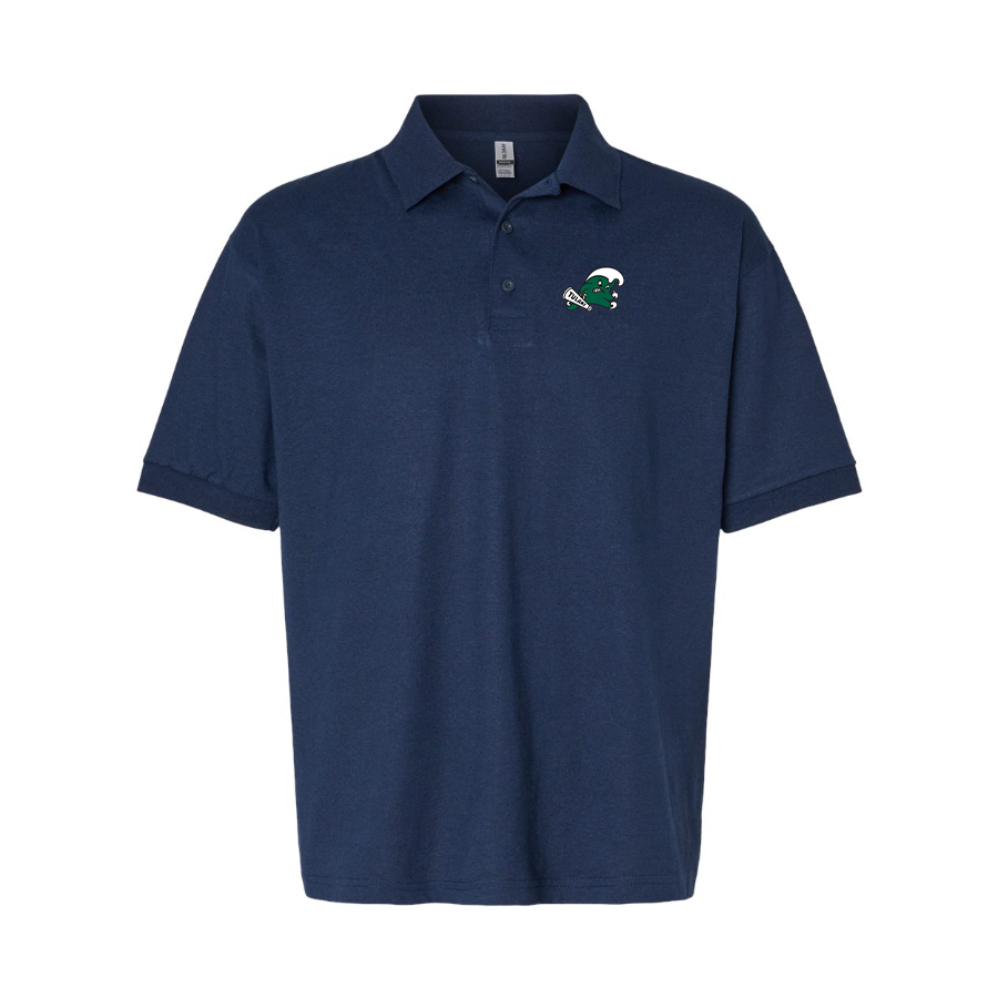 Men's  Tulane Green Wave Logo  Dry Blend Polo