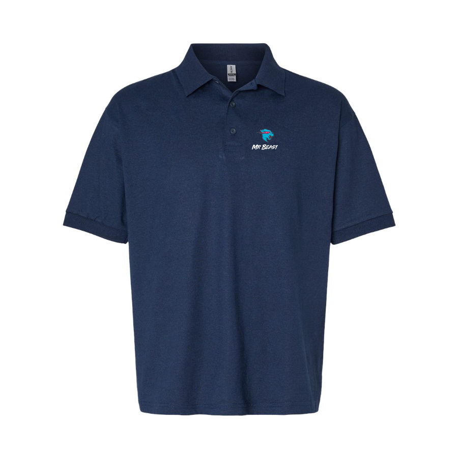 Men's  Mr Beast Logo Dry Blend Polo