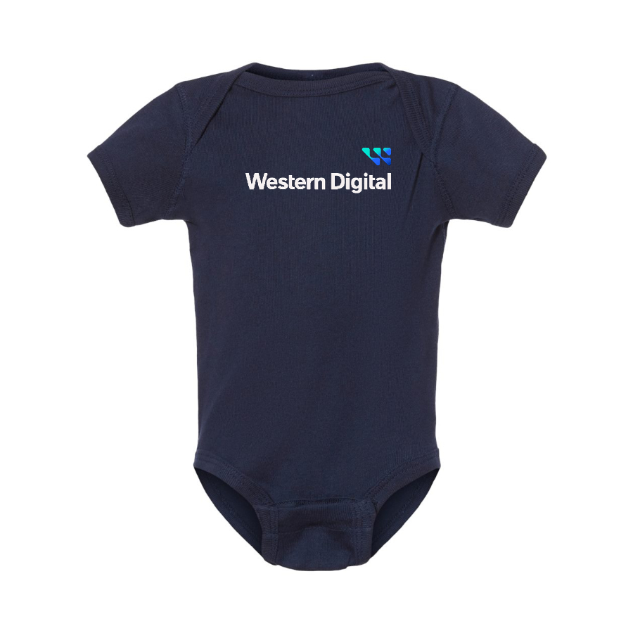 Western Digital Logo Baby Onesie Romper